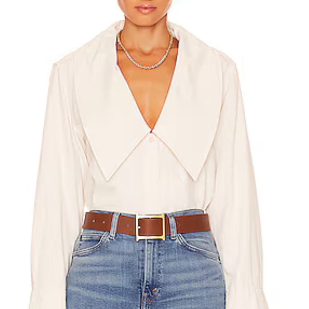 Elegant White Women's Top